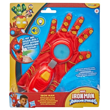 Marvel Iron Man and his Awesome Friends Repulsor Glove, Electronic Role Play Toy
