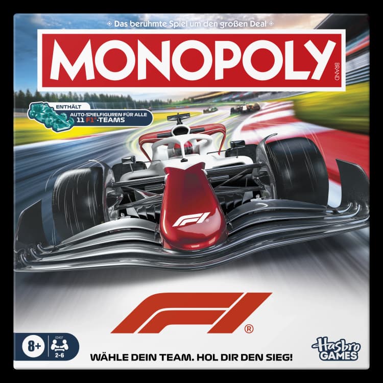 Monopoly F1 Edition Board Game