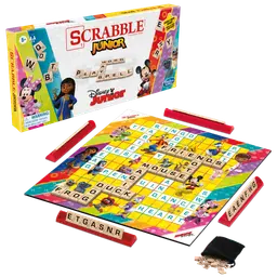 Scrabble Junior: Disney Junior Edition Kids Board Game