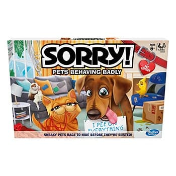 Sorry! Pets Behaving Badly Board Game