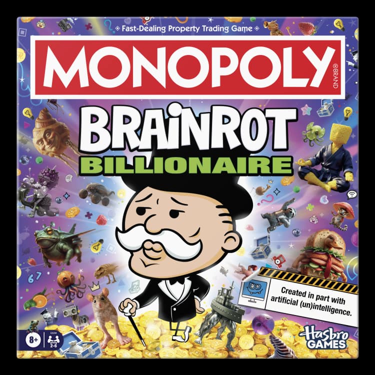 Monopoly Brainrot Billionaire Board Game