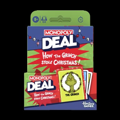 Monopoly Deal: How the Grinch Stole Christmas! Edition Card Game