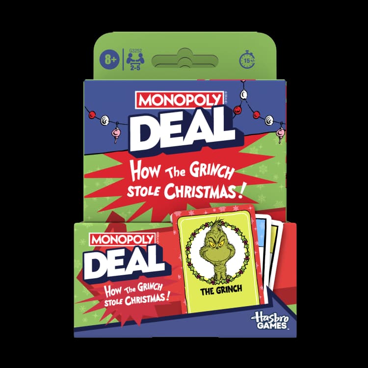 Monopoly Deal: How the Grinch Stole Christmas! Edition Card Game