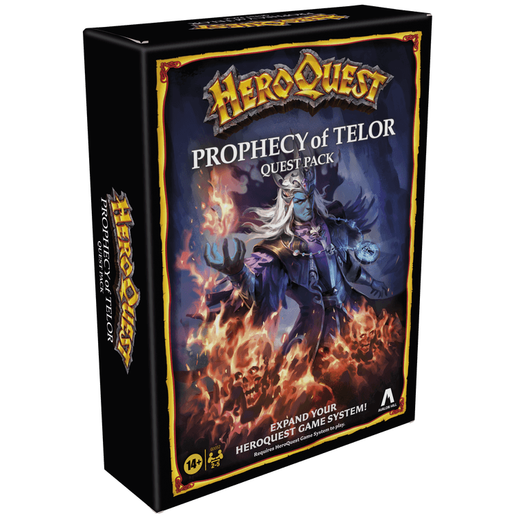 Avalon Hill HeroQuest Prophecy of Telor Quest Pack, Requires HeroQuest Game System to Play