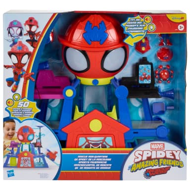 Marvel Spidey and his Amazing Friends Rescue-Webs Web-Quarters Playset