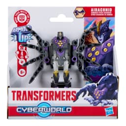 Transformers CYBERWORLD Armored Cyber Changers Airachnid Action Figure