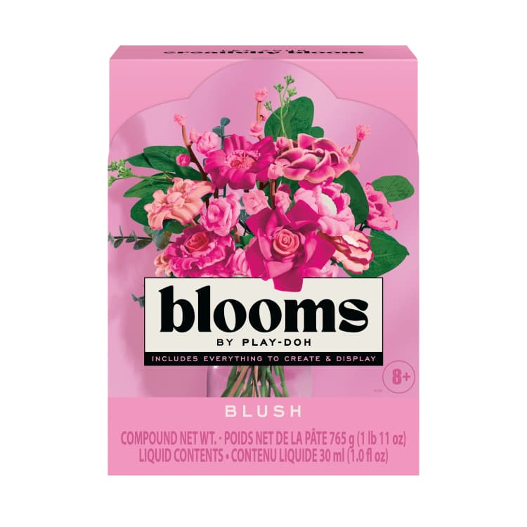 Blooms Blush Flower Bouquet Arts & Crafts Kit for Adults by Play-Doh