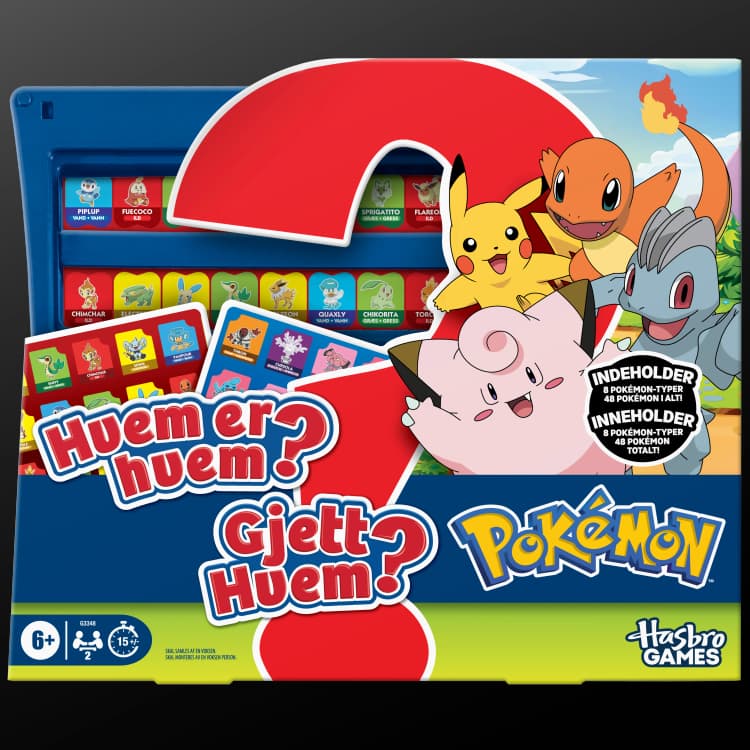 Guess Who? Pokémon Edition Game