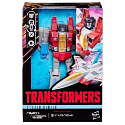 Transformers Studio Series Starscream, The Transformers: The Movie 6.75-inch Figure, 8+