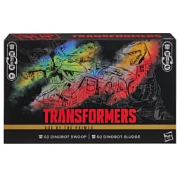 Transformers Toys Age of the Primes G2 Dinobot Swoop and G2 Dinobot Sludge 8.5"" Figures, 8+