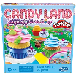 Candy Land Cupcake Creations Board Game, From the Makers of Play Doh, Kids Board Games, Family Games for Kids