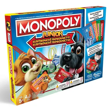 Monopoly Junior Elektronické Bankovnictví CZSK