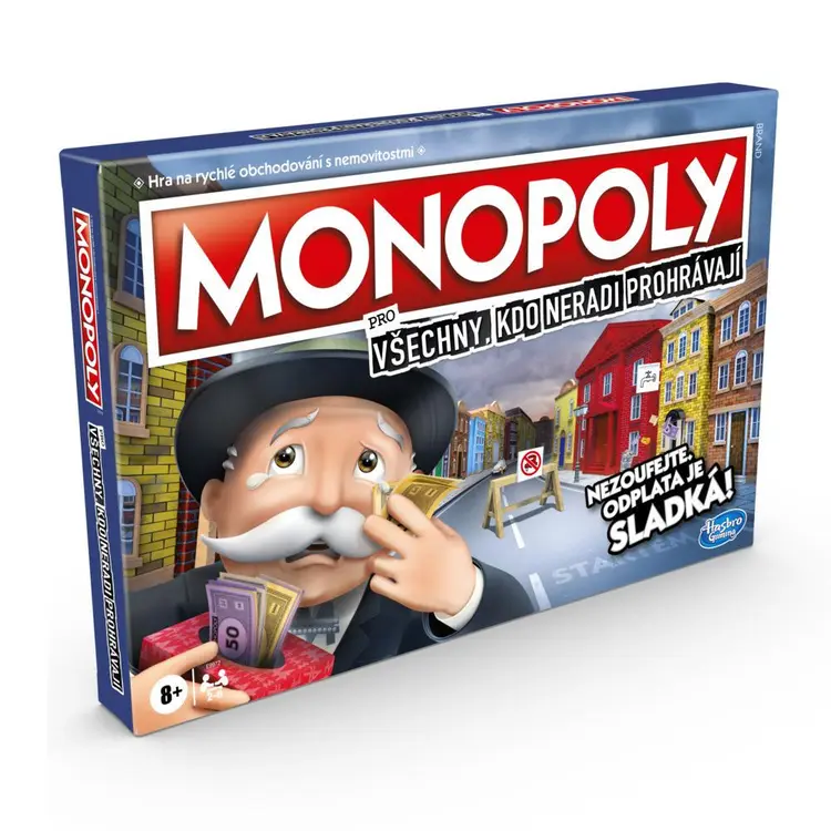 Stolní hra Monopoly For Sore Losers pro hráče od 8 let