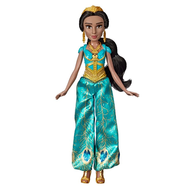 Disney Singing Jasmine Doll with Outfit and Accessories, Inspired by Disney's Aladdin Live-Action Movie, Sings