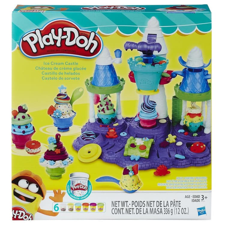 Play-Doh Eiscreme Schloss