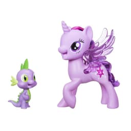My little Pony Movie Prinzessin Twilight Sparkle & Spike, der Drache Singendes Duo