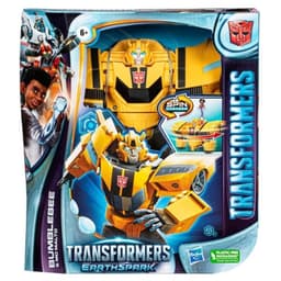 Transformers Toys EarthSpark Spin Changer Bumblebee Action Figure with Mo Malto Figure