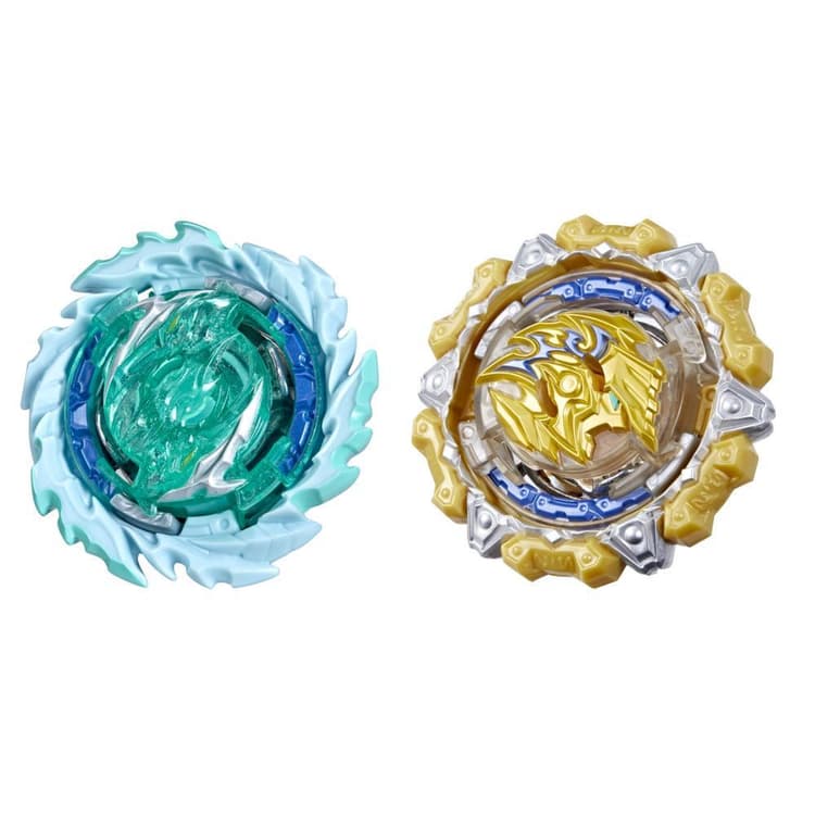Beyblade Burst QuadDrive Magma Roktavor R7 und Gilded Balderov B7