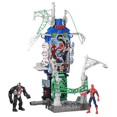 Spider-Man Sinister 6 Web City Skyline Spiel-Set