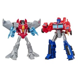 TRANSFORMERS Cyberverse Warrior Optimus Prime und Starscream 2er Pack