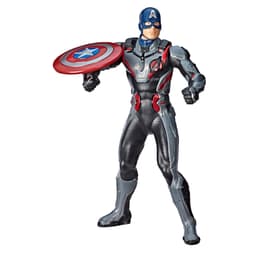 Marvel Avengers: Endgame Schild-Attacke Captain America 33 cm große Action-Figur mit 20+ Sounds und Sätzen