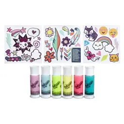 DohVinci Neon Pop Sticker Set