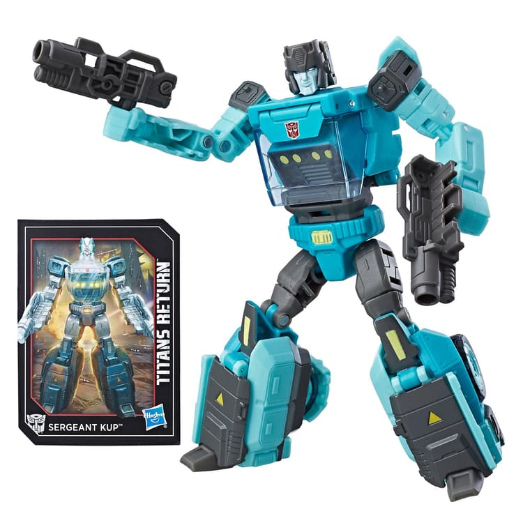 Transformers Generations Titans Return Deluxe SERGEANT KUP