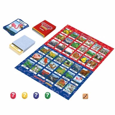 Guess Who? Junior Board Game for Kids Ages 3 and Up, Preschool Games, Kids Games