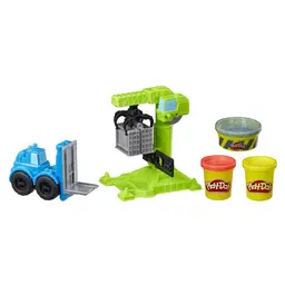 Play-Doh Kran und Gabelstapler