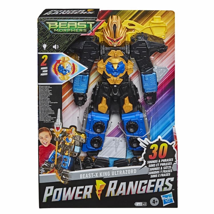 Power Rangers Beast Morphers Beast-X King Ultrazord Action Figure Toy with Accessory