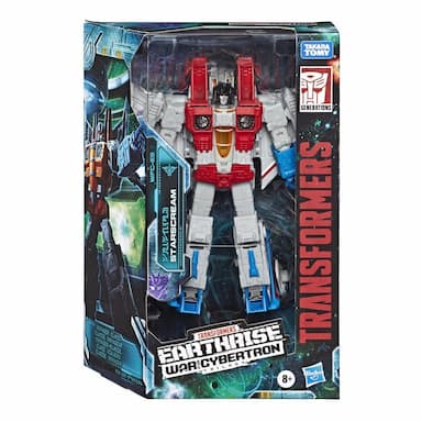 Transformers Toys Generations War for Cybertron: Earthrise Voyager WFC-E9 Starscream, 7-inch
