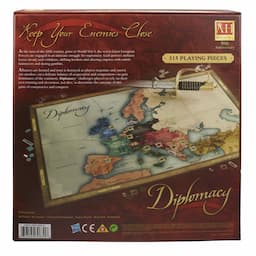 Avalon Hill Diplomacy Cooperative Strategy Board Game, Ages 12 and Up, 2-7 Players