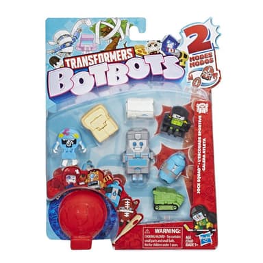 Transformers BotBots Toys Series 1 Jock Squad 8-Pack -- Mystery 2-In-1 Collectible Figures!