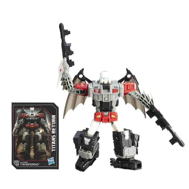Transformers Generations Titans Return Deluxe Class Autobot Twinferno