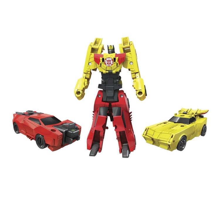 Transformers Robots in Disguise Crash Combiners Bumblebee und Sideswipe