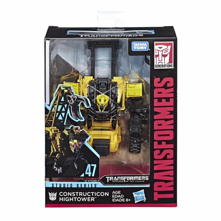 Transformers Toys Studio Series 47 Deluxe Class Transformers: Revenge of the Fallen Movie Constructicon Hightower Action Figure