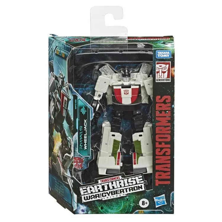 Transformers Toys Generations War for Cybertron: Earthrise Deluxe WFC-E6 Wheeljack, 5.5-inch