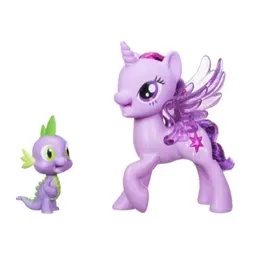 MLP Movie Prinzessin Twilight Sparkel & Spike der Drache - Singendes Duo