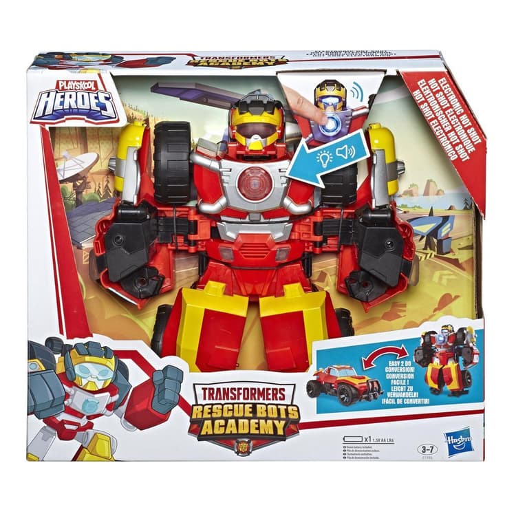 Playskool Heroes Transformers Rescue Bots Academy Electronic Hot Shot