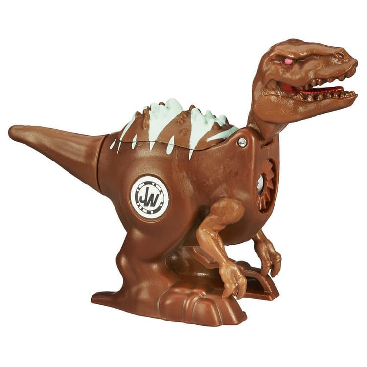 Jurassic World Battle Dinos Einzelpack Velociraptor Blue