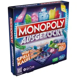 Monopoly Chance Board Game, Fast-Paced Monopoly Game, 20 Min. Average, Ages 8+