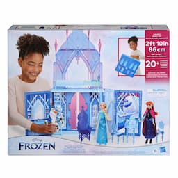 Disney's Frozen 2 Elsa's Fold and Go Ice Palace, Castle Playset, Toy for Kids Ages 3 and Up