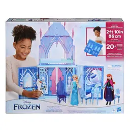 Disney's Frozen 2 Elsa's Fold and Go Ice Palace, Castle Playset, Toy for Kids Ages 3 and Up