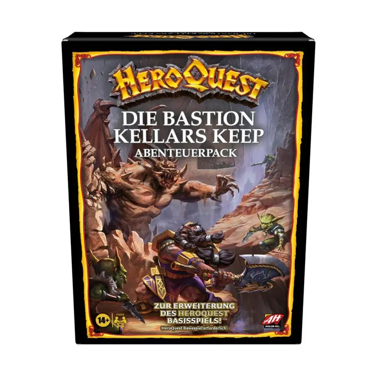 Avalon Hill HeroQuest Die Bastion Kellars Keep Abenteuerpack