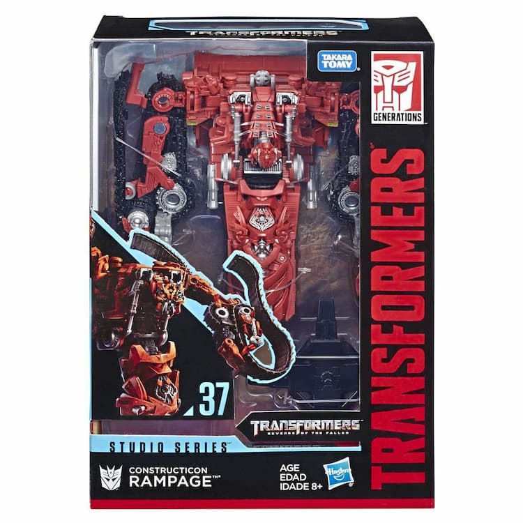 Transformers Toys Studio Series 37 Voyager Class Transformers: Revenge of the Fallen movie Constructicon Rampage Action Figure - Ages 8 and Up, 6.5-inch