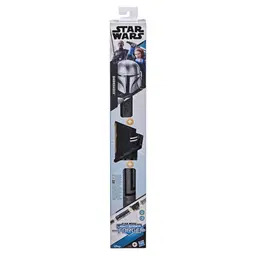 Star Wars Lightsaber Forge Darksaber Electronic Extendable Black Lightsaber Toy, Customizable Roleplay Toy