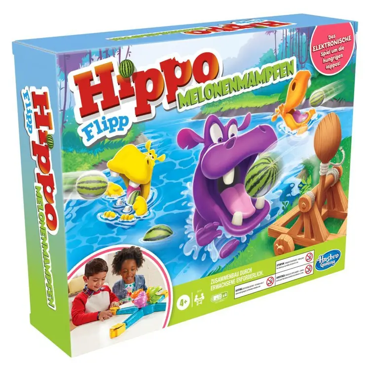 Hungry Hungry Hippos Launchers Game For Kids Ages 4 and Up