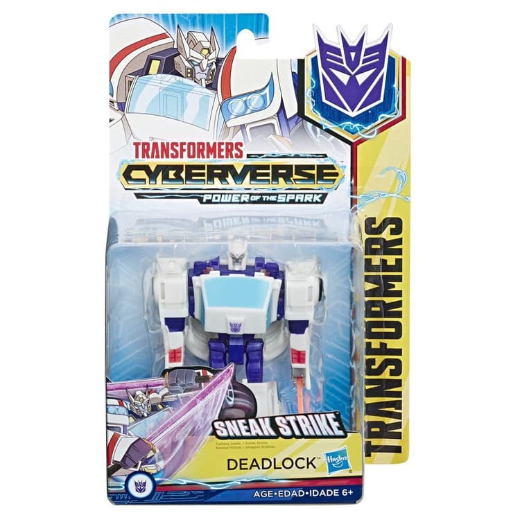 Transformers Toys Cyberverse Action Attackers Warrior Class Deadlock Action Figure