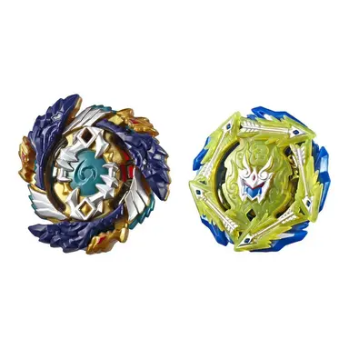 Beyblade Burst Turbo Slingshock Dual Pack Fafnir F4 and Rudr R4