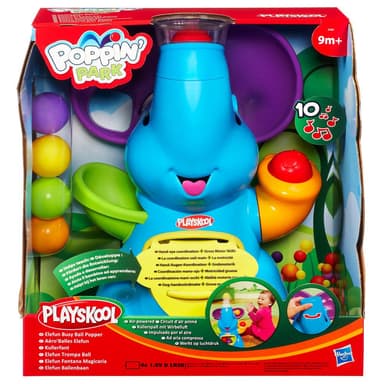 PLAYSKOOL POPPIN PARK ELEFUN BUSY BALL POPPER